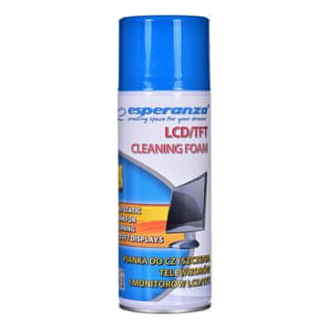 shumee ESPERANZA ČISTILNA PENA ZA LCD/TFT MONITORJE 400 ML