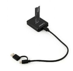 Gembird Gembird DD-U3M2 Docking postaja za shranjevanje USB 3.2 Gen 1 (3.1 Gen 1) Tip-C, črna, kompatibilna z M.2 SSD diski