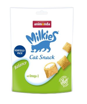 Animonda ANIMONDA Milkies Balance - mlečni prigrizki za mačke, 120 g, brez sladkorja, brez glutena, za vitalnost in splošno zdravje
