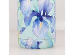 QUOKKA Quokka Solid, Steklenica iz nerjavečega jekla / termos Blue Irises, 630ml, 12082