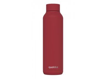 QUOKKA Quokka Solid, Steklenica / termos iz nerjavečega jekla Firebrick Red, 630ml, 12096