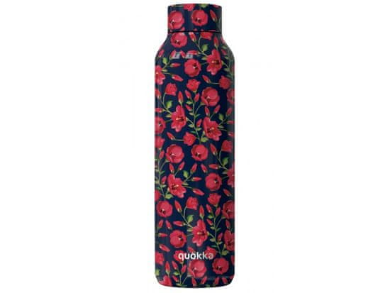 QUOKKA Quokka Solid, Steklenica iz nerjavečega jekla / termos Tiny Tulips, 850ml, 40191