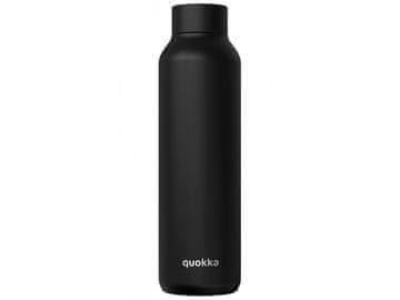 QUOKKA Quokka Solid, Steklenica iz nerjavečega jekla / termos Jet Black, 850ml, 40212