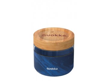 QUOKKA Quokka Deli, Steklena posoda za hrano WOOD GRAIN, 820ml, 40133