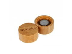 QUOKKA Quokka Flow, Steklena steklenica s silikonsko površino Vodni zbiralniki, 660ml, 40004