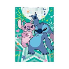 Dino Puzzle Stitch Diamond 33x47cm + lepilo + kamenčki 200 kosov