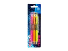 Astra 3 kosi - ASTRAPEN TROPIC, kroglično pero 0,7 mm, modro, blister, mešane barve, 201022023