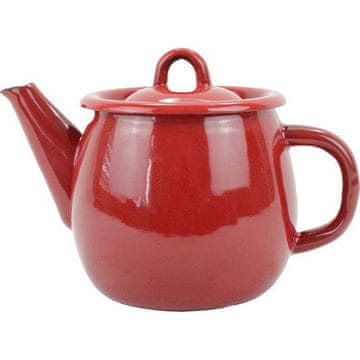 Belis Emajlirani kotliček rdeče barve, 1 l, izdelan za /SFINX