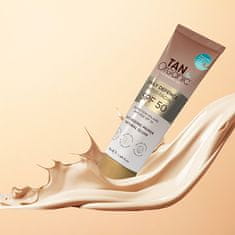 Obarvana krema za sončenje za obraz SPF 50 Daily Defense (Tinted Facial Sunscreen) 50 ml
