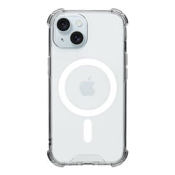 Tactical Taktični ovitek MagForce Plyo za iPhone 15 Transparent