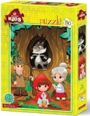 Art puzzle Rdeča kapica Puzzle 50 kosov