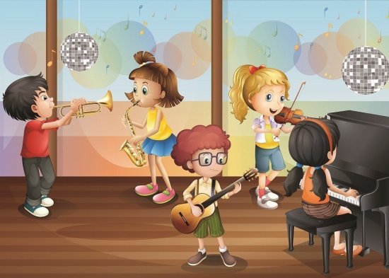 Art puzzle Puzzle Otroški orkester 100 kosov