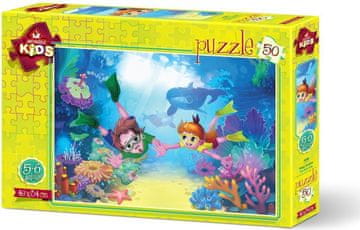 Art puzzle Puzzle Divers 50 kosov