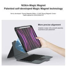 Nillkin Bumper Link ohišje s tipkovnico (različica z osvetlitvijo) za iPad Pro 11 2024 Black
