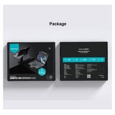 Nillkin Bumper Link ohišje s tipkovnico (različica z osvetlitvijo) za iPad Pro 11 2024 Black
