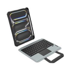 Nillkin Bumper GO ohišje s tipkovnico (različica z osvetlitvijo) za iPad Pro 11 2024 Black