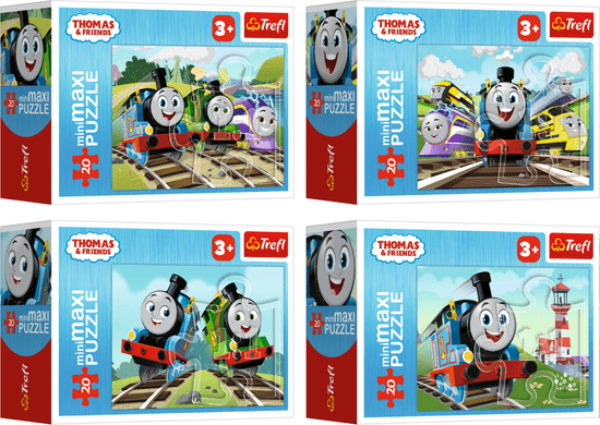 Trefl Display Puzzle Thomas the Tank Engine 20 kosov (24 kosov ...
