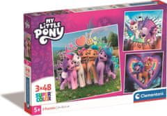 Clementoni Puzzle Moj mali poni 3x48 kosov