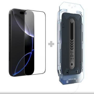 Nillkin Kaljeno steklo 2,5D CP+ PRO Black za Apple iPhone 16 Pro Max