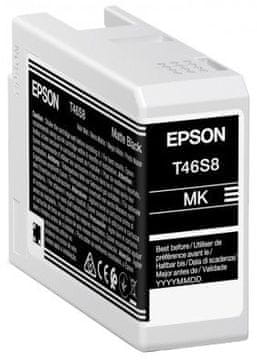 Epson enojno pakiranje mat črne barve T46S8 Ultrachrome