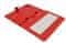 Airen AiTab Usnjeno ohišje 4 s tipkovnico USB 10" RED (CZ/SK/DE/UK/US... postavitev)
