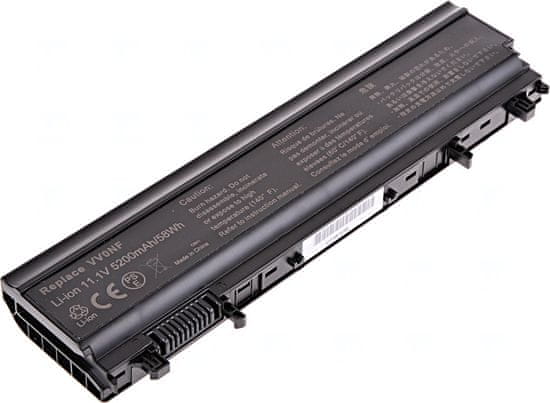 T6 power Baterija Dell Latitude E5440, Latitude E5540, 5200mAh, 58Wh, 6 celic
