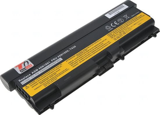 T6 power Baterija Lenovo ThinkPad T430, T430i, T530, T530i, L430, L530, W530, 7800mAh, 87Wh, 9cell