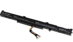 T6 power Baterija Asus X450J, X550Z, X750J, X751L, X751LA, X751MA, 2600mAh, 37Wh, 4celična, Li-ion