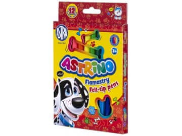 Astra ASTRINO Barvni markerji, komplet 12 kosov, 314121002