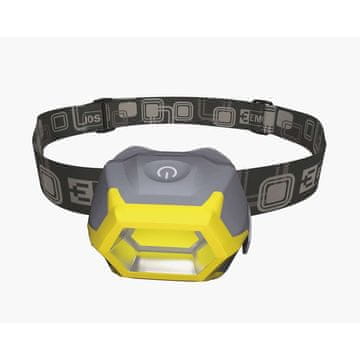 Emos LED čelna svetilka P3532, 125 lm, 20m, COB LED, 3x AAA