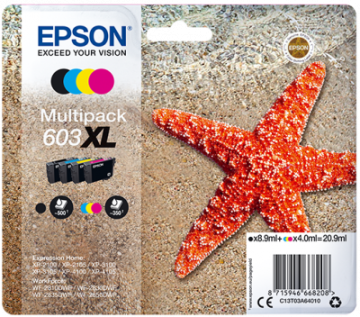 Epson kartuše s črnilom - MULTIPACK 603 XL / C13T03A64010 / 4 barve