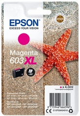 Epson Epsonova črnilna kartuša/ C13T03A34010/ 603XL/ Expression Home XP-21xx/ XP-31xx/WF-2850DWF/ rdeča