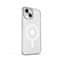 ER POWER Silikonski ovitek CARNEVAL SNAP za iPhone 14 z MagSafe - Bela