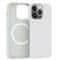 ER POWER Silikonski ovitek CARNEVAL SNAP za iPhone 14 Pro z MagSafe - bel