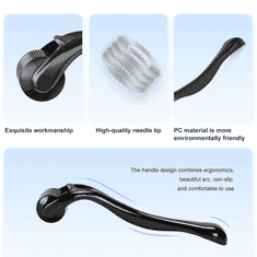 Premium Derma Roller iz medicinskega jekla 0,50mm
