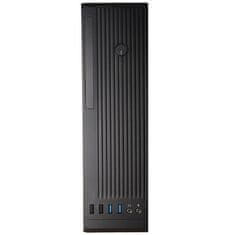 Chieftec MiniITX BE-10B-300 / 80 mm ventilator / 2 x USB 3.0 / 2 x USB 2.0 / 300 W / črna
