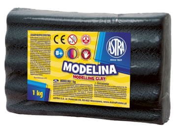 Astra ASTRA Mešanica za modeliranje v pečici MODELINA 1 kg črna, 304111007