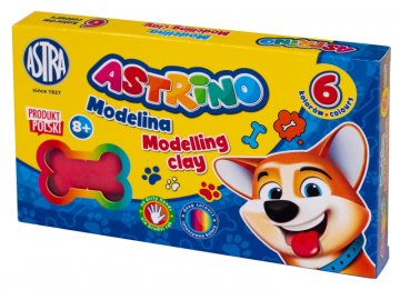Astra ASTRINO Masa za modeliranje v pečici MODELINA 6 kosov, 304221001