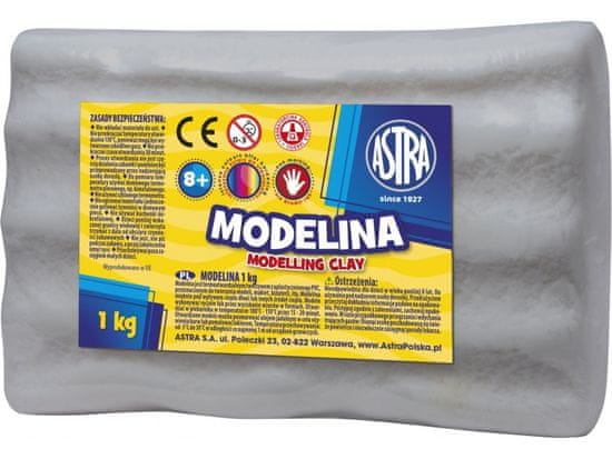 Astra ASTRA Masa za modeliranje pečice MODELINA 1kg siva, 304118008