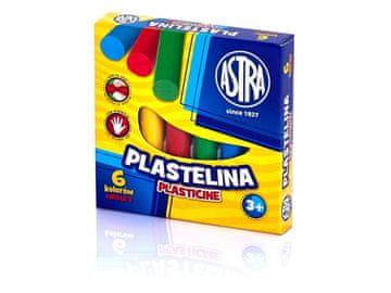 Astra ASTRA Osnova za plastelin 6 barv, 83811905