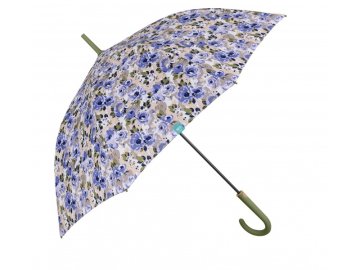 Perletti PERLETTI Time, Ženski dežnik s palico Peonie / purple, 26303
