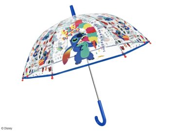 Perletti Otroški dežnik Lilo &amp; Stitch Transparent, 75425