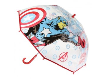 Cerda Otroški dežnik AVENGERS Captain America Transparent, 2400000548