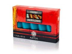 Astra ARTEA Akrilna barva Profi 60ml, Smaragdna barva / Smaragdna barva, 309118004