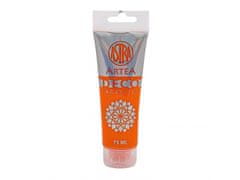 Astra ARTEA Deco, akrilna barva 75ml, oranžna, 309123003