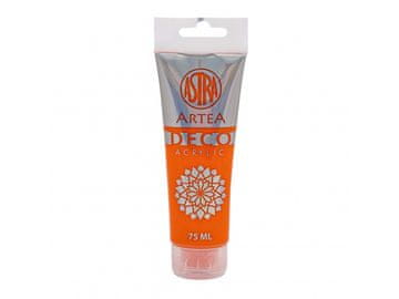 Astra ARTEA Deco, akrilna barva 75ml, oranžna, 309123003