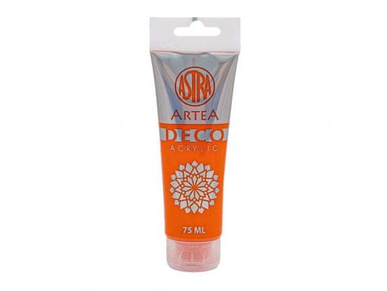 Astra ARTEA Deco, akrilna barva 75ml, oranžna, 309123003