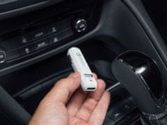 Avacom Avtomobilski polnilnik CarMAX 2x Qualcomm Quick Charge 2.0, bel (kabel USB-C)