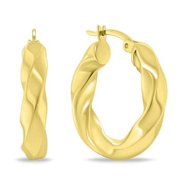 Brilio Silver Srebrni rezani krogi EA1148Y