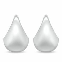 Brilio Silver Minimalističen srebrn komplet nakita SET272W (verižica, uhani)